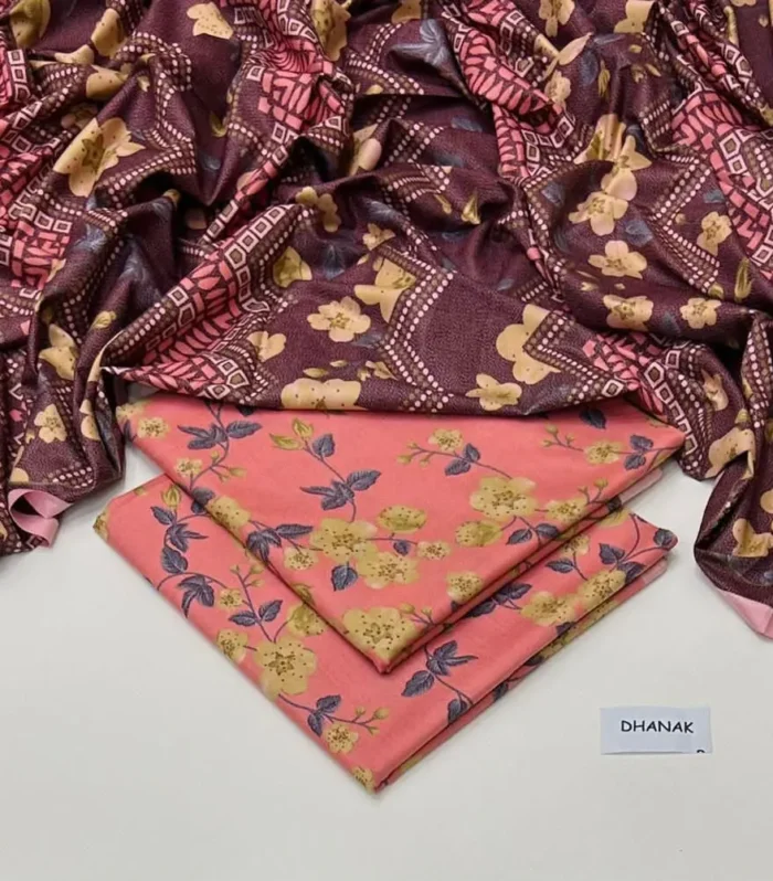 3PC Dhanak Suit Collection